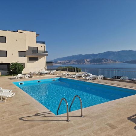 Studio Apartma Pag Blue Ocean 1 With Sea View Pag Town Exterior foto